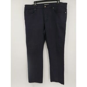 INCOTEX Ray Regular Jeans Dark Wash Blue Straight Denim Cinque Men's 38x31